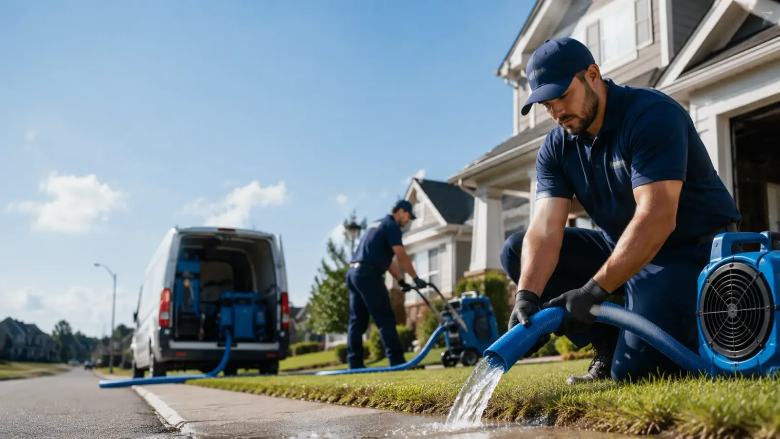 Flood Damage Restoration in Rew, PA